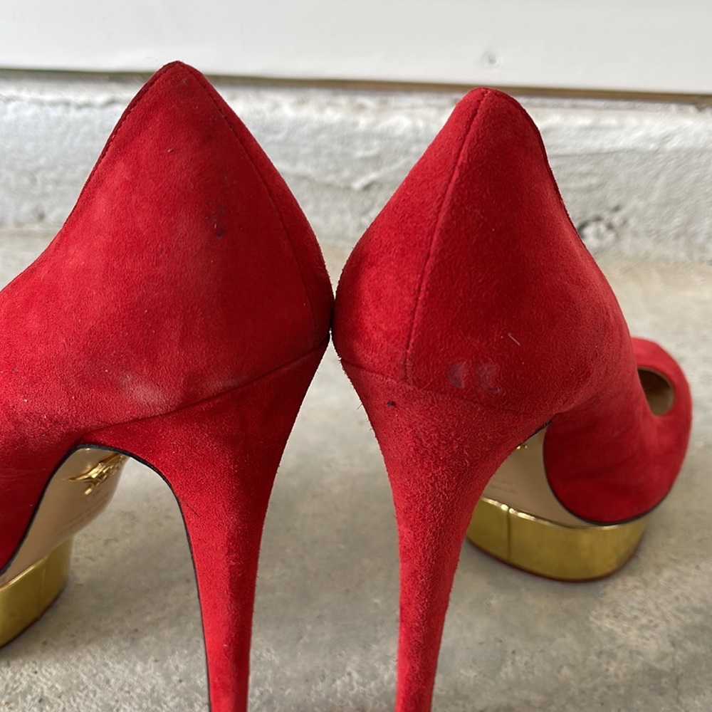 Like new Charlotte Olympia Pumps - Picture 5 of 8